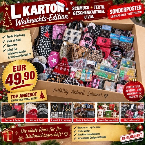 Karton weihnachts sonderposten - karton,