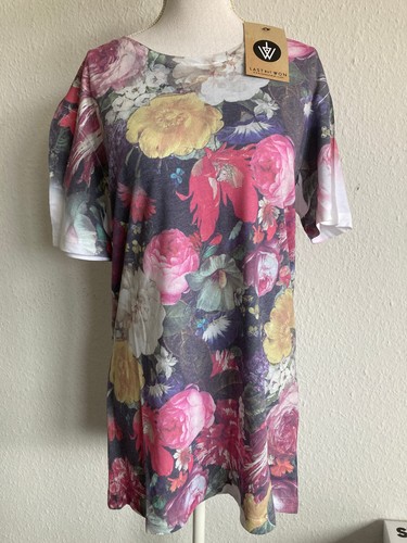 Shirt floral neu - x,