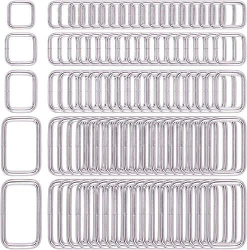 50x metall rollschnallen - metall,