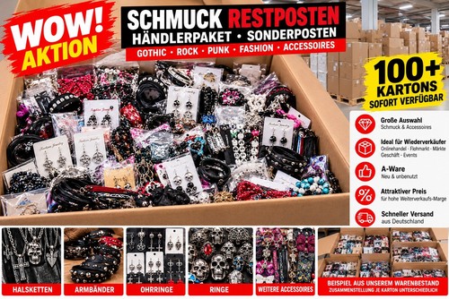 Schmuck restposten karton - schmuck,